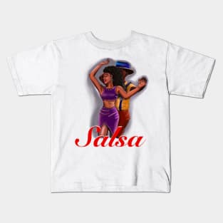 Salsa dancing couple 2- the top 100 gifts ideas for lovers of Salsa Kids T-Shirt